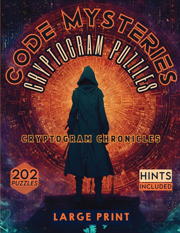 Front cover_Code Mysteries Cryptogram Puzzles