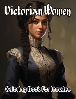 Couverture_Victorian woman coloring book for inmates