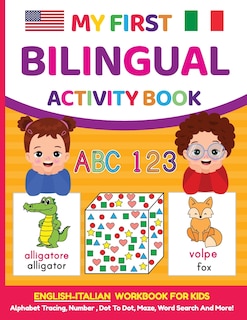 Front cover_My First Bilingual Activity Book