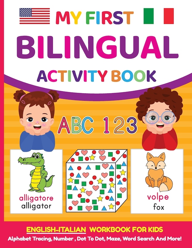 Front cover_My First Bilingual Activity Book