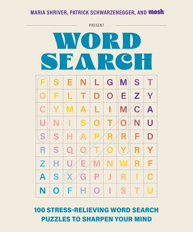 Front cover_100 Stress-Relieving Word Search Puzzles to Sharpen Your Mind