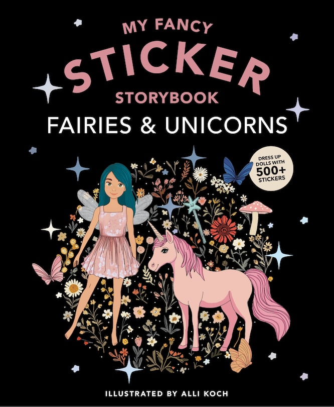 Couverture_My Fancy Sticker Storybook: Fairies and Unicorns