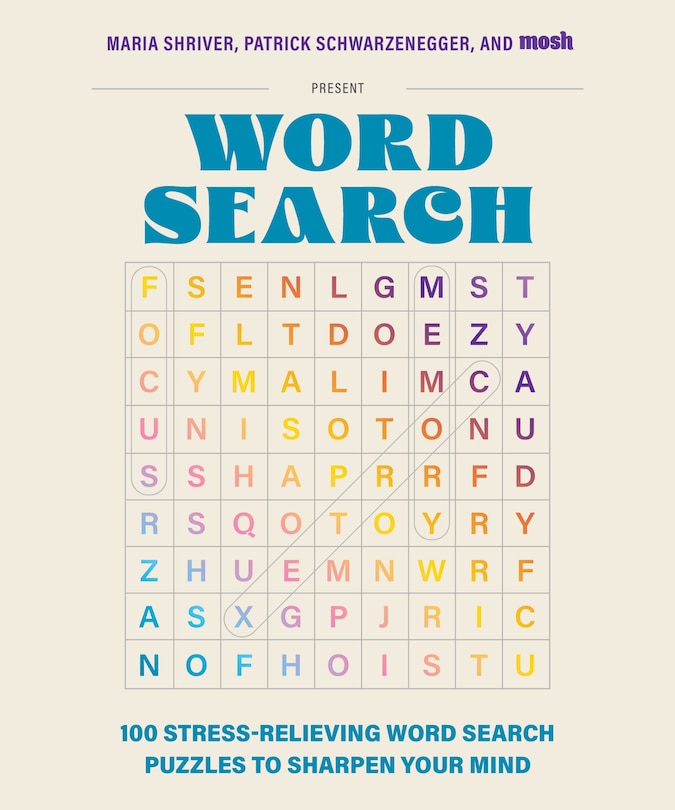 Front cover_100 Stress-Relieving Word Search Puzzles to Sharpen Your Mind