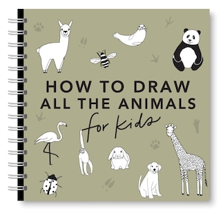 Couverture_All the Animals: How to Draw Books for Kids with Dogs, Cats, Lions, Dolphins, and More
