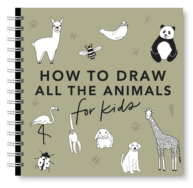 Couverture_All the Animals: How to Draw Books for Kids with Dogs, Cats, Lions, Dolphins, and More