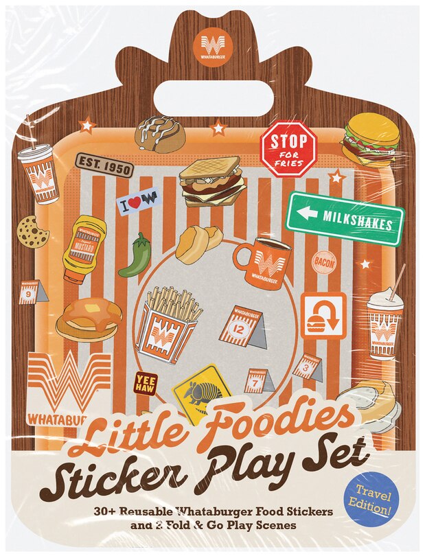 Front cover_Little Foodies Reusable Sticker Play Set