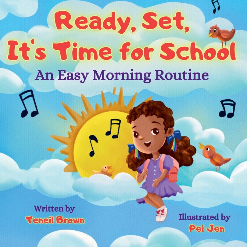 Couverture_Ready, Set, It's Time for School