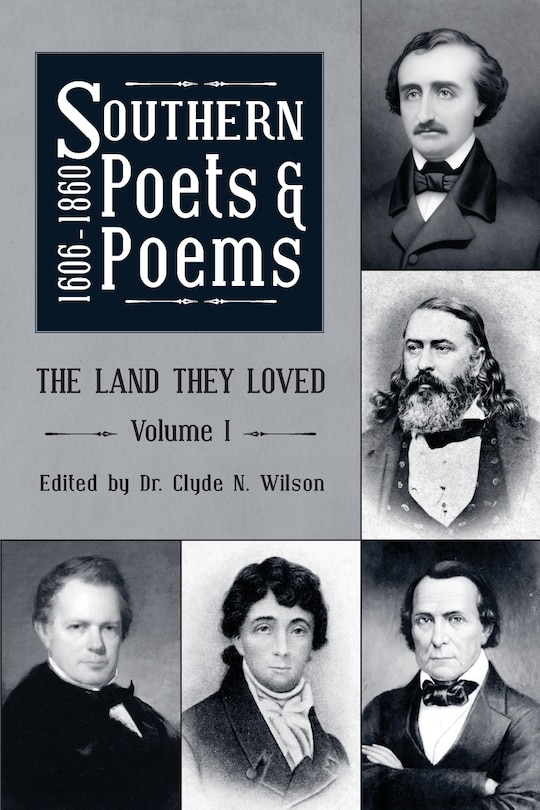 Front cover_Southern Poets And Poems, 1606 -1860