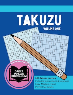 Front cover_Takuzu Volume One