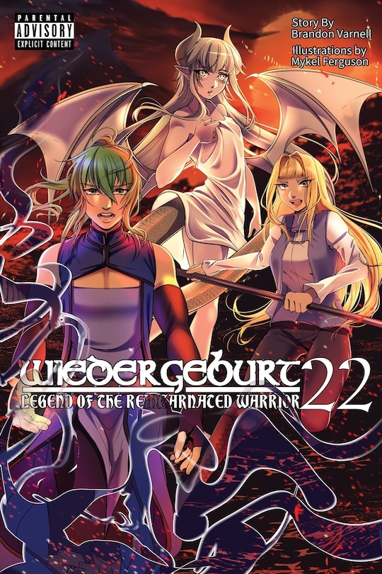 Couverture_WIEDERGEBURT Legend of the Reincarnated Warrrior Volume 22 (Light Novel)