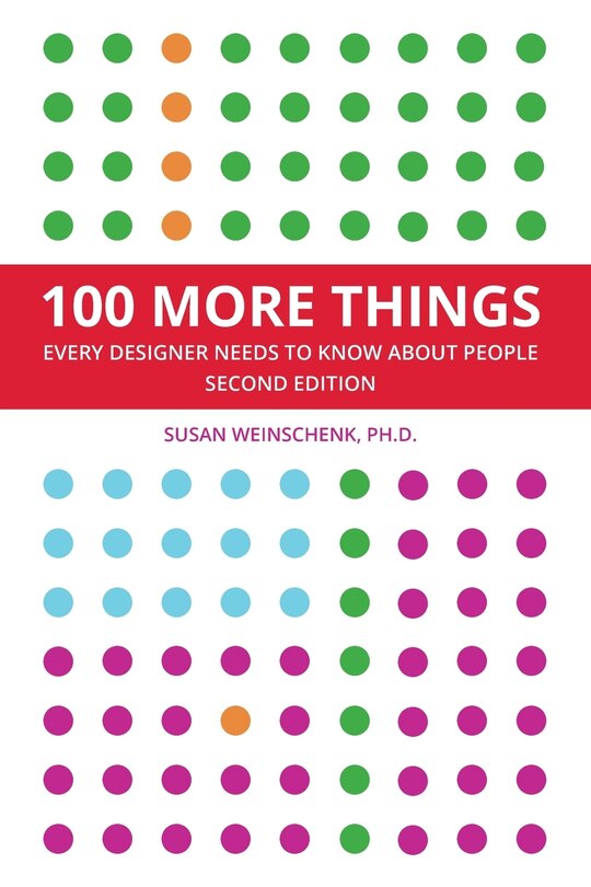 Front cover_100 More Things Every Designer Needs To Know About People