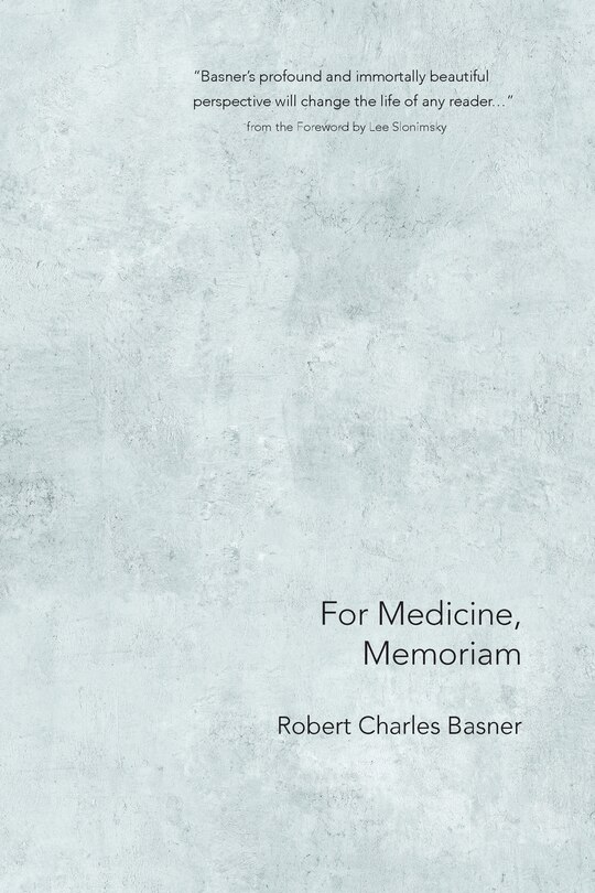 Couverture_For Medicine, Memoriam