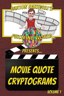 Front cover_Barton Rakewell's Puzzling World Presents Movie Quote Cryptograms