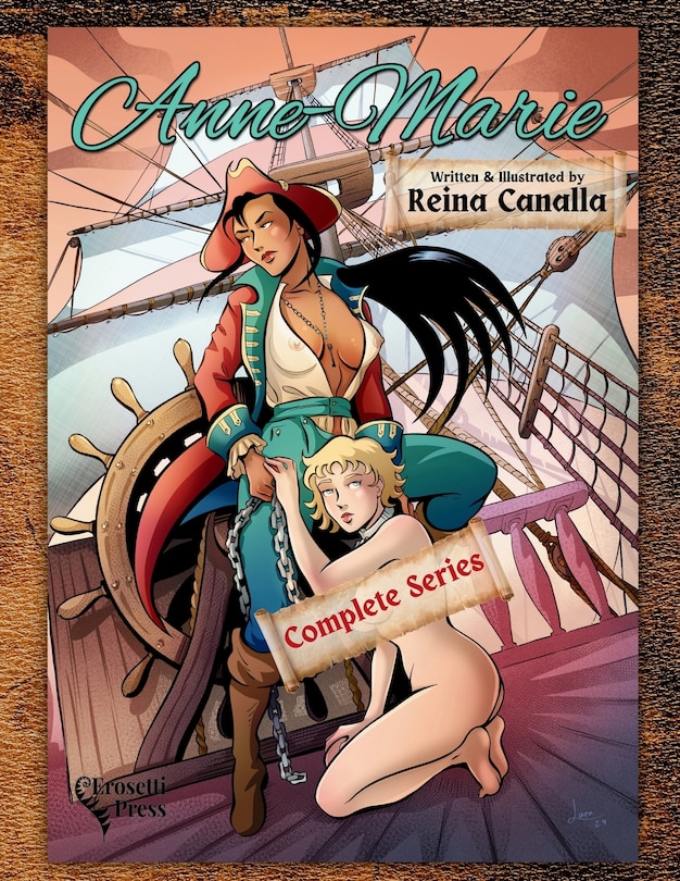 Front cover_Anne-Marie, A Shameless and Erotic Pirate Comic