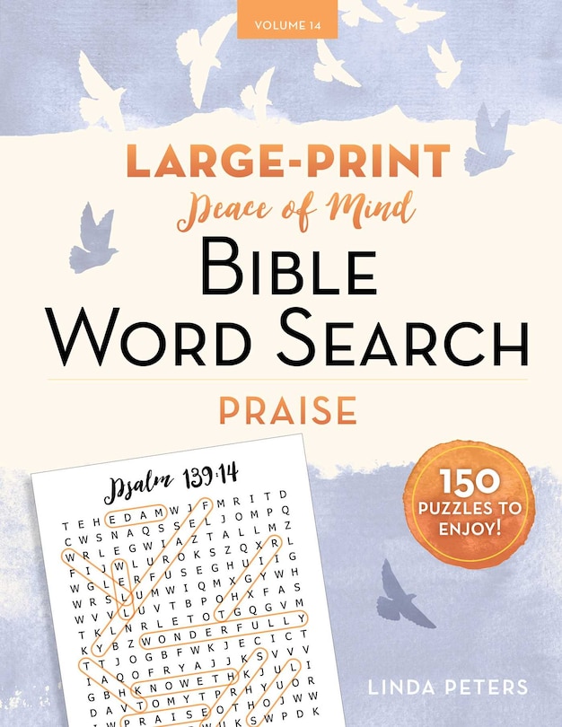 Couverture_Peace of Mind Bible Word Search: Praise