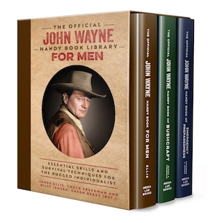 Front cover_The Official John Wayne Handy Book Library for Men (Boxed Set)