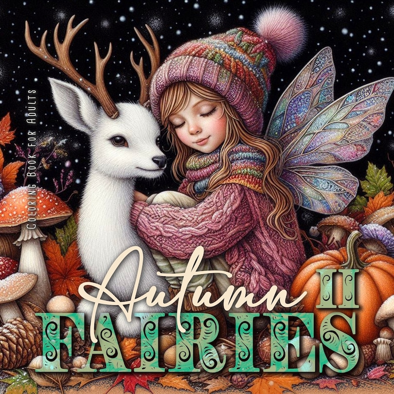 Couverture_Autumn Fairies Coloring Book for Adults 2
