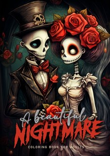 Front cover_A beautiful Nightmare Coloring Book for Adults