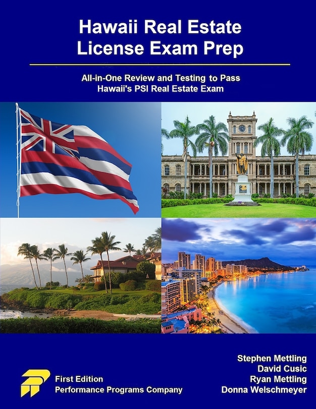 Couverture_Hawaii Real Estate License Exam Prep