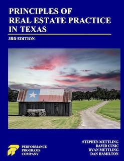 Couverture_Principles of Real Estate Practice in Texas