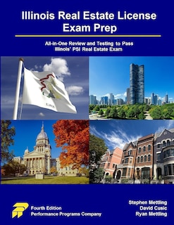 Couverture_Illinois Real Estate License Exam Prep