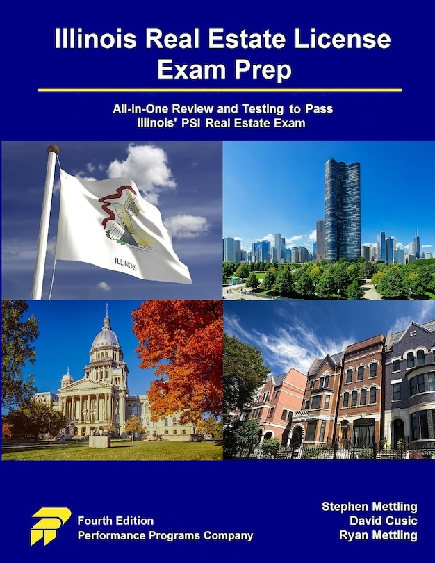 Couverture_Illinois Real Estate License Exam Prep