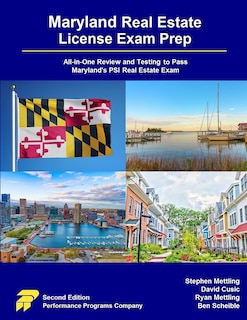 Couverture_Maryland Real Estate License Exam Prep