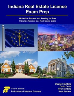 Couverture_Indiana Real Estate License Exam Prep