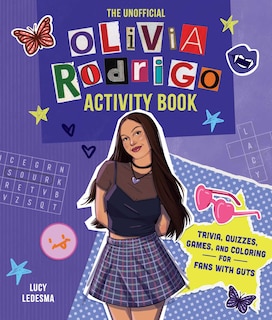 Front cover_The Unofficial Olivia Rodrigo Activity Book
