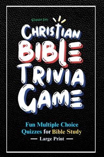 Front cover_Christian Bible Trivia Game