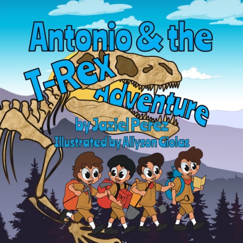Front cover_Antonio and the T-Rex Adventure