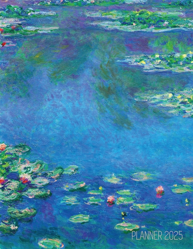 Front cover_Claude Monet Daily Planner 2025