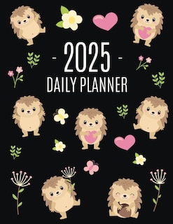 Couverture_Hedgehog Daily Planner 2025