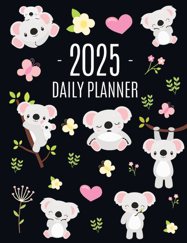Front cover_Koala Planner 2025
