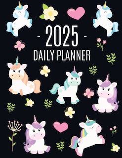 Couverture_Unicorn Daily Planner 2025