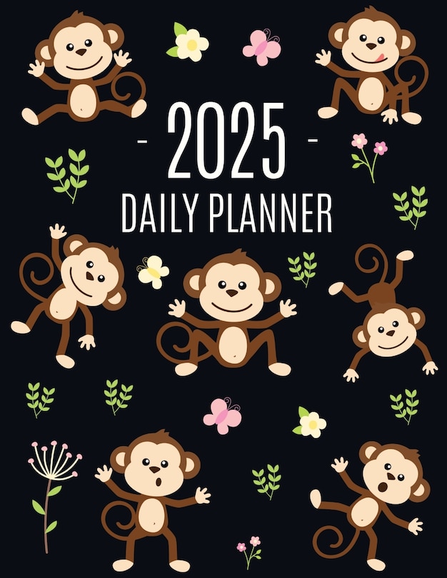 Front cover_Monkey Planner 2025
