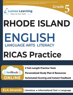 Couverture_Rhode Island Comprehensive Assessment System Test Prep
