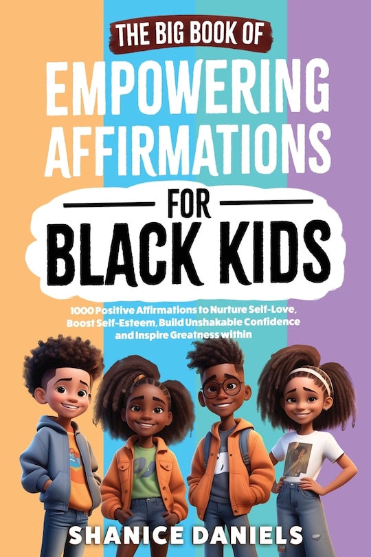 Front cover_The Big Book of Empowering Affirmations for Black Kids