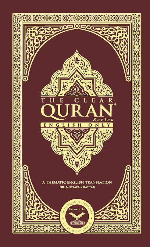 Front cover_The Clear Quran-English Only2 Column LayoutHardcover
