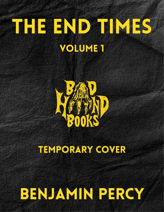 Front cover_The End Times