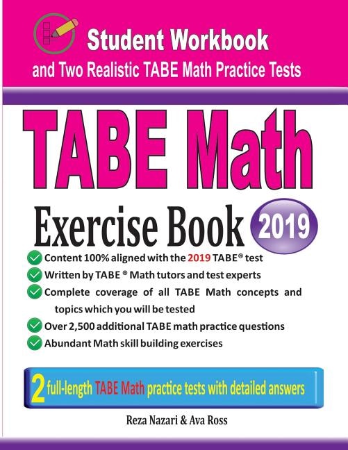 Front cover_TABE Math Exercise Book