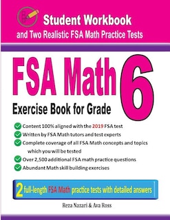 Front cover_FSA Math Exercise Book for Grade 6