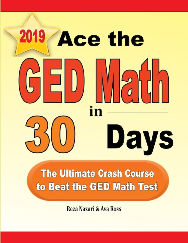 Front cover_Ace the GED Math in 30 Days