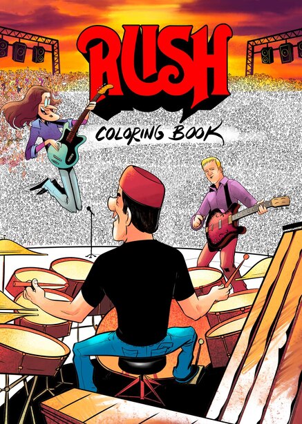 RUSH Coloring Book de David Calcano