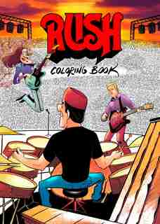 RUSH Coloring Book de David Calcano