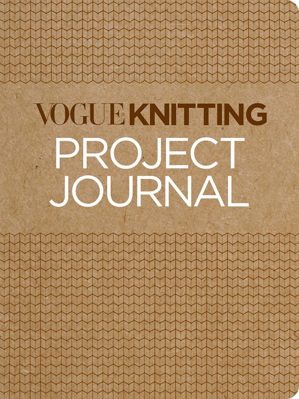 Front cover_Vogue® Knitting Project Journal