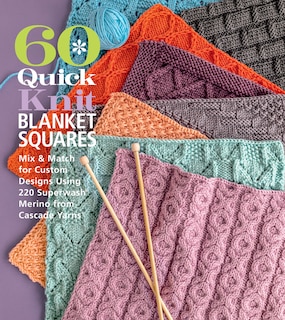 Couverture_60 Quick Knit Blanket Squares