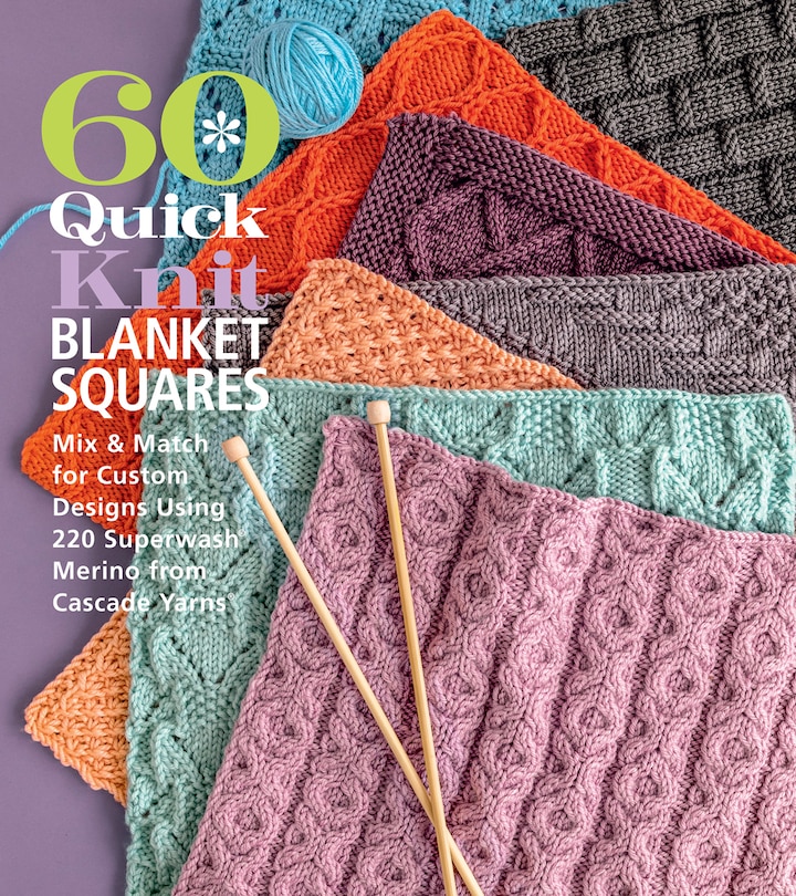 Couverture_60 Quick Knit Blanket Squares
