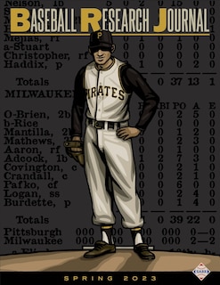 Front cover_Baseball Research Journal (BRJ), Volume 52 #1