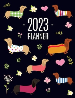 Front cover_Dachshund Planner 2023